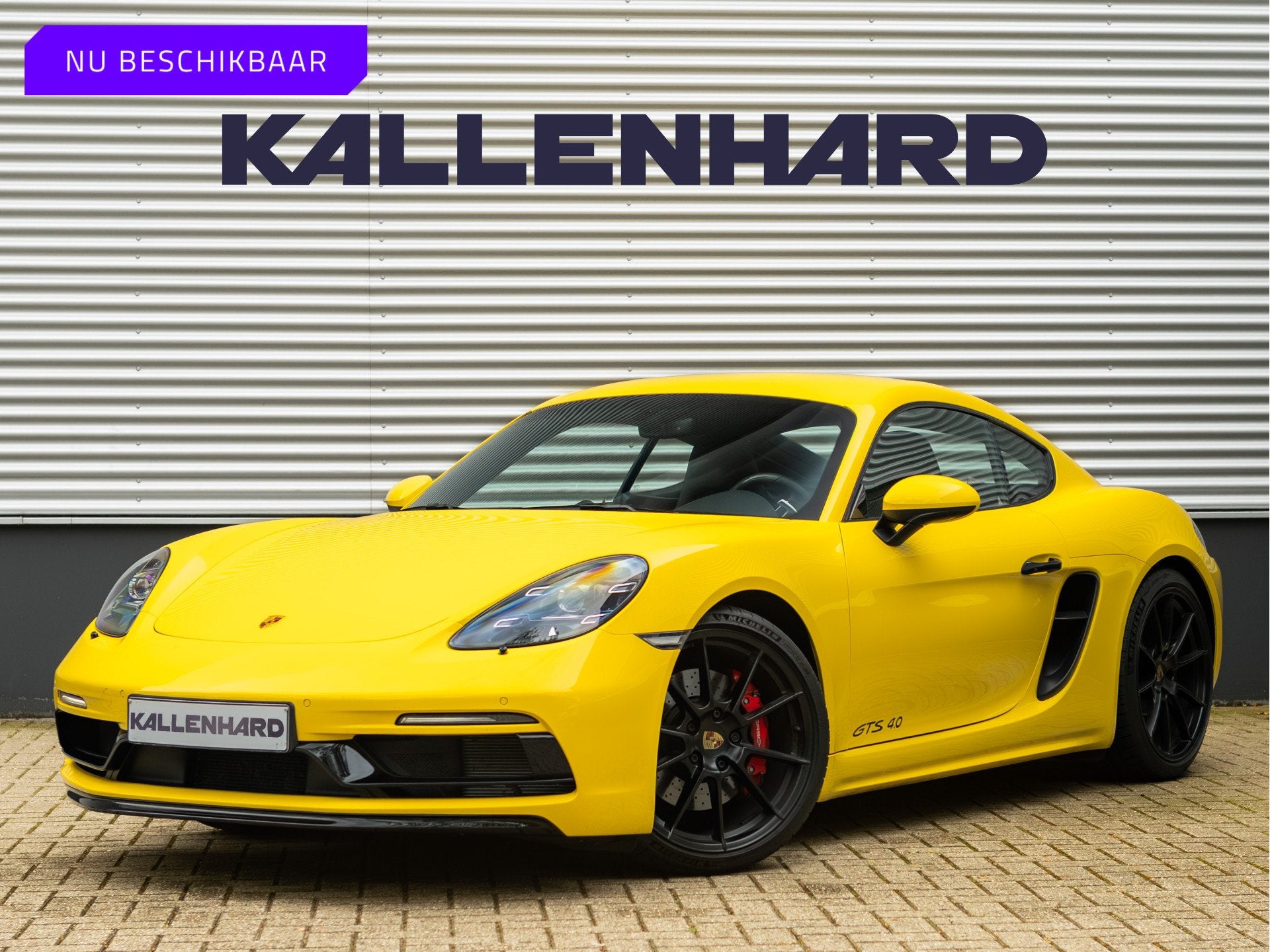 Porsche 718 Cayman GTS 4.0 - PDK - PASM - 18-Wegstoelen - St, Auto's, 12 maanden, Achterwielaandrijving, Bedrijf, 2 stoelen