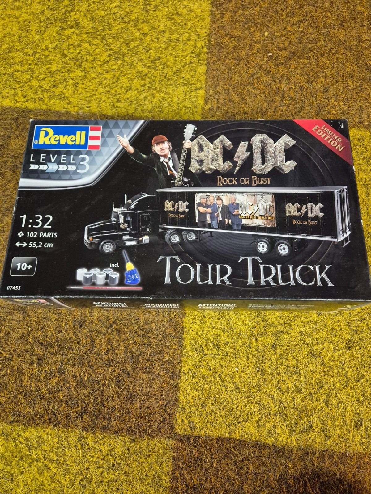 Revell 07453 ACDC tourtruck, Hobby en Vrije tijd, Revell, Groter dan 1:32, Nieuw, Ophalen of Verzenden
