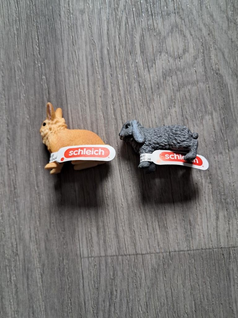 2 schleich konijnen, Verzamelen, Dierenverzamelingen, Ophalen of Verzenden, Nieuw, Paard, Beeldje of Figuurtje