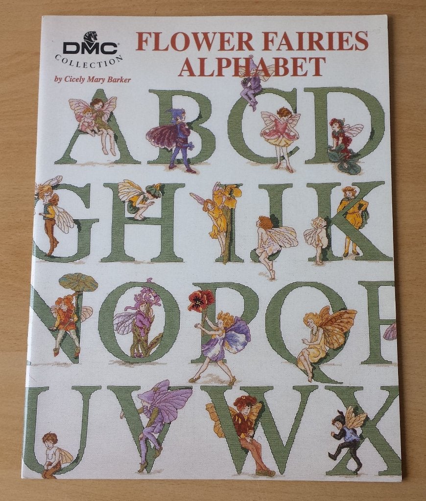 Flower Fairies Alphabet Patronen - DMC - 1996, Patroon, Gebruikt, Ophalen of Verzenden, Handborduren