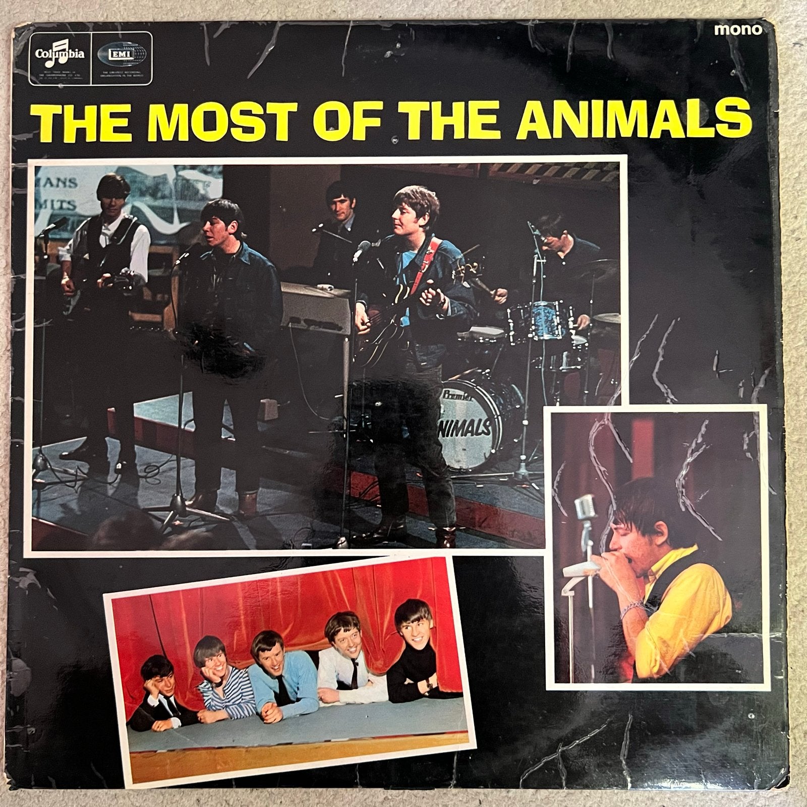The Animals - The Most Of The Animals LP (UK mono 1969), LP, Gebruikt, Ophalen of Verzenden, 12 inch