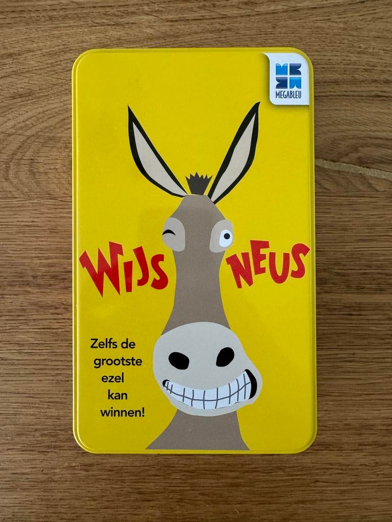 Wijsneus Gezelschapsspel - Zelfs de grootste ezel kan winnen, Een of twee spelers, Ophalen of Verzenden, Gebruikt