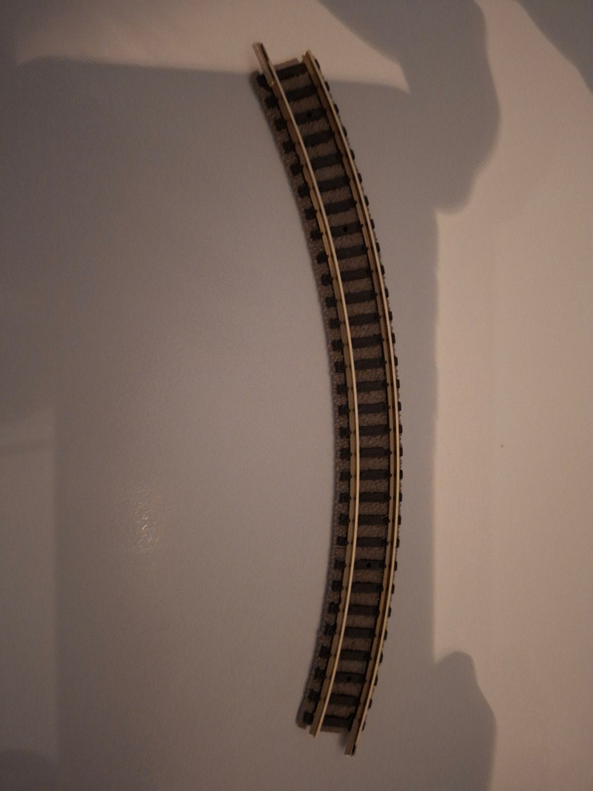Gebogen modelspoorbaan rails n spoor 9120, Gebruikt, Gelijkstroom, Rails, Ophalen of Verzenden