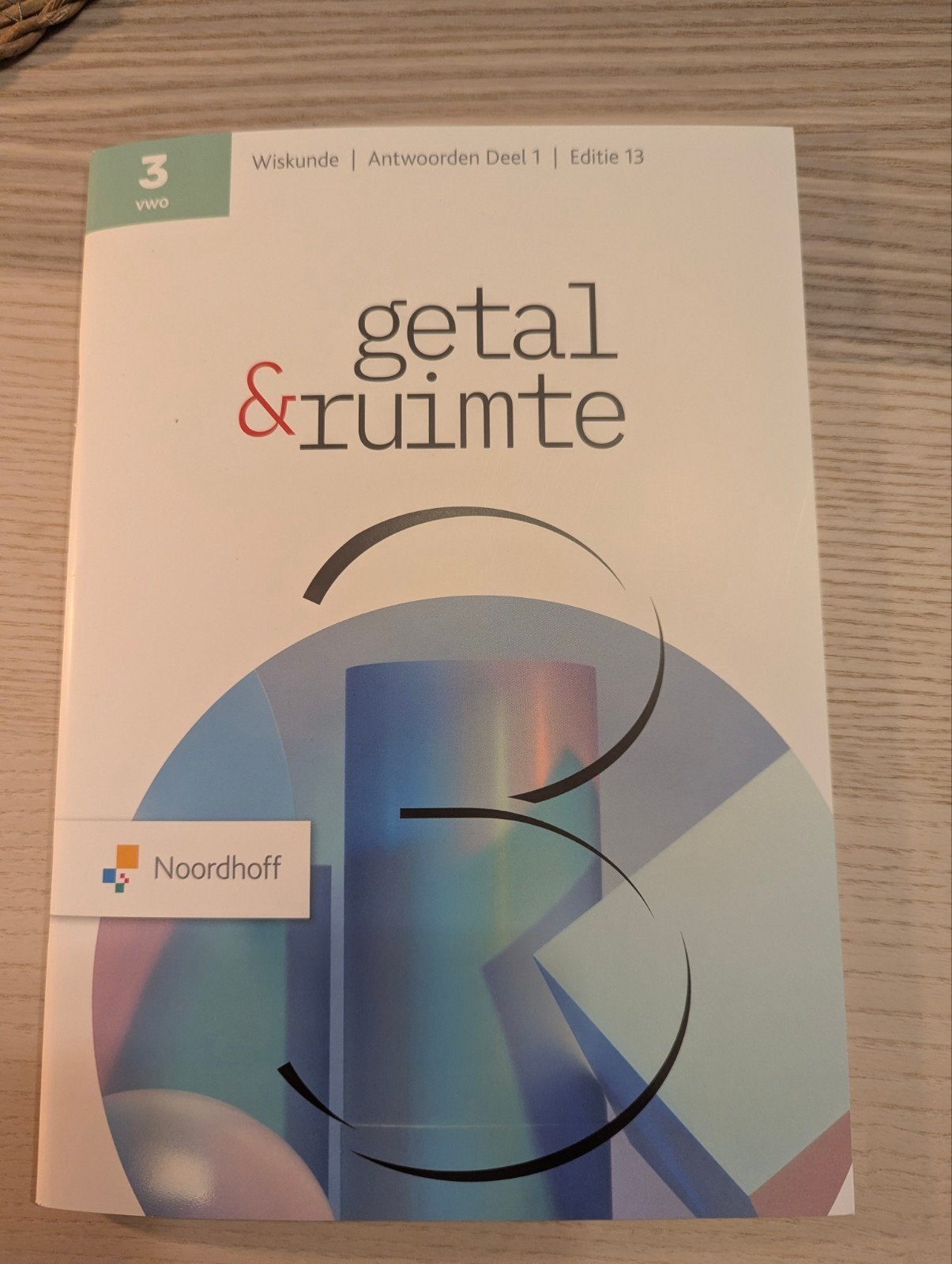 Getal & Ruimte VWO 3 uitwerkingen deel 1, Ophalen of Verzenden, Nieuw, VWO, Wiskunde A