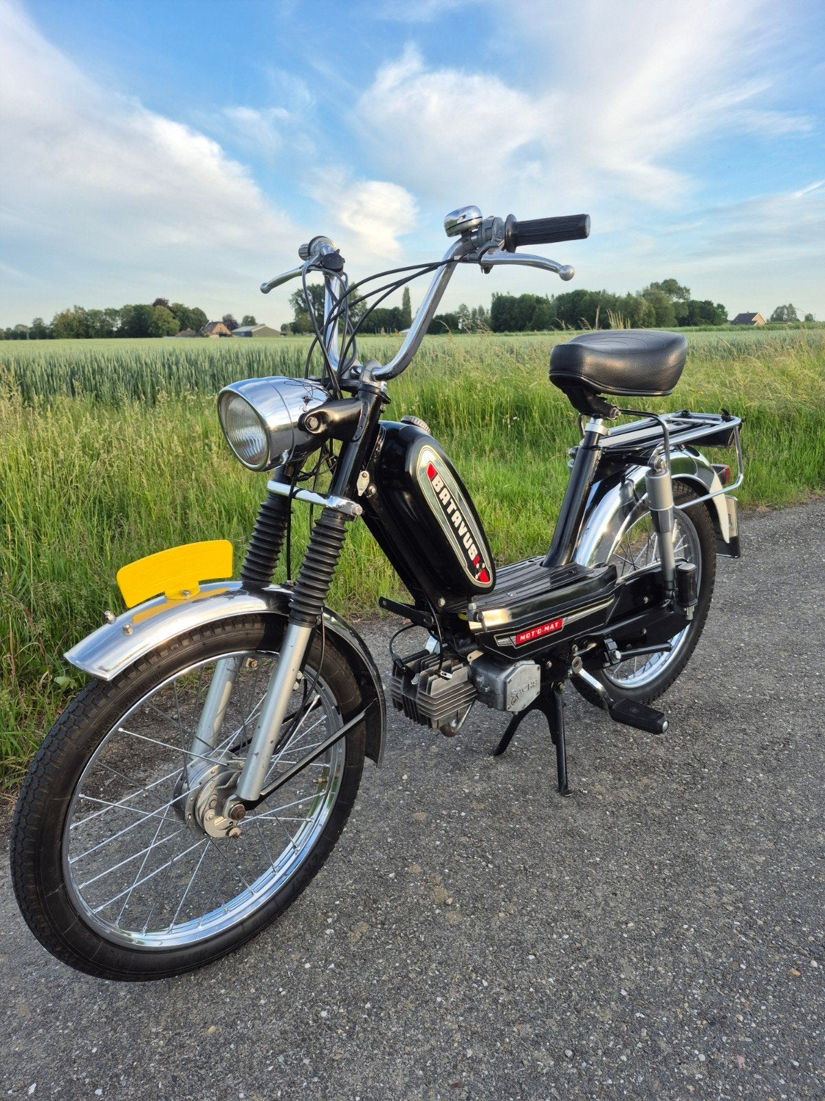 Batavus mot o mat 2 versnelling, Ophalen