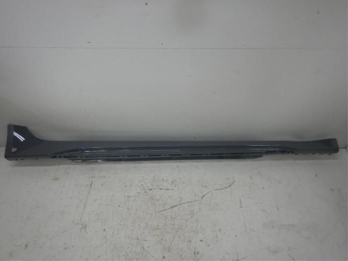 Audi RS7 4K8 C8 Sideskirt rechts LY7C Grijs, Ophalen of Verzenden, Gebruikt