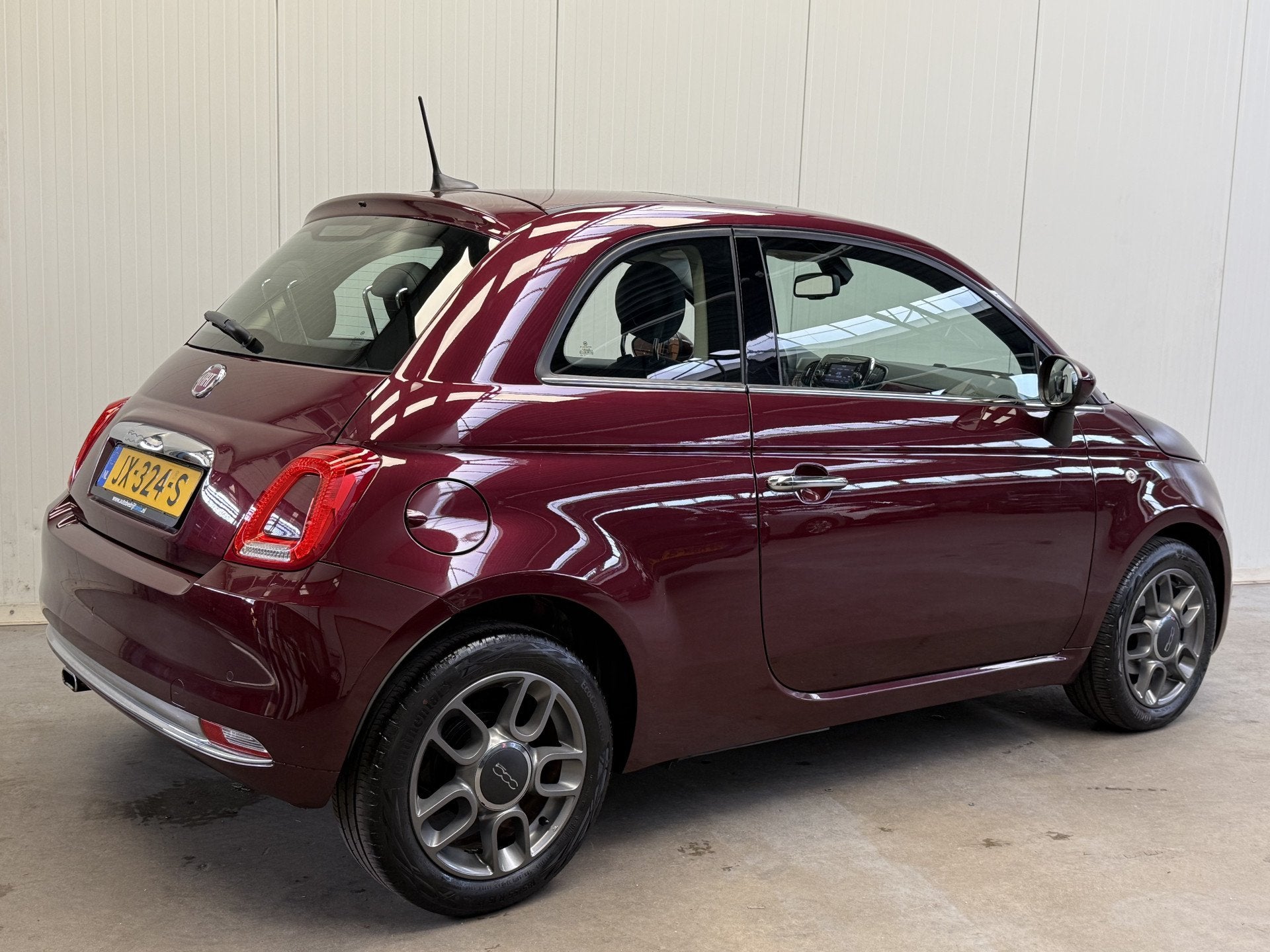 Fiat 500 0.9 TwinAir Turbo Lounge AIRCO/ECC-PANORAMADAK-PDC-, Auto's, Voorwielaandrijving, Stof, Gebruikt, 905 kg