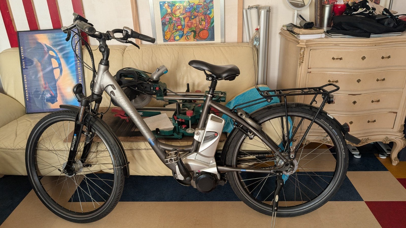 Kalkhoff E-bike met middenmotor - accu aan vervanging toe, Ophalen