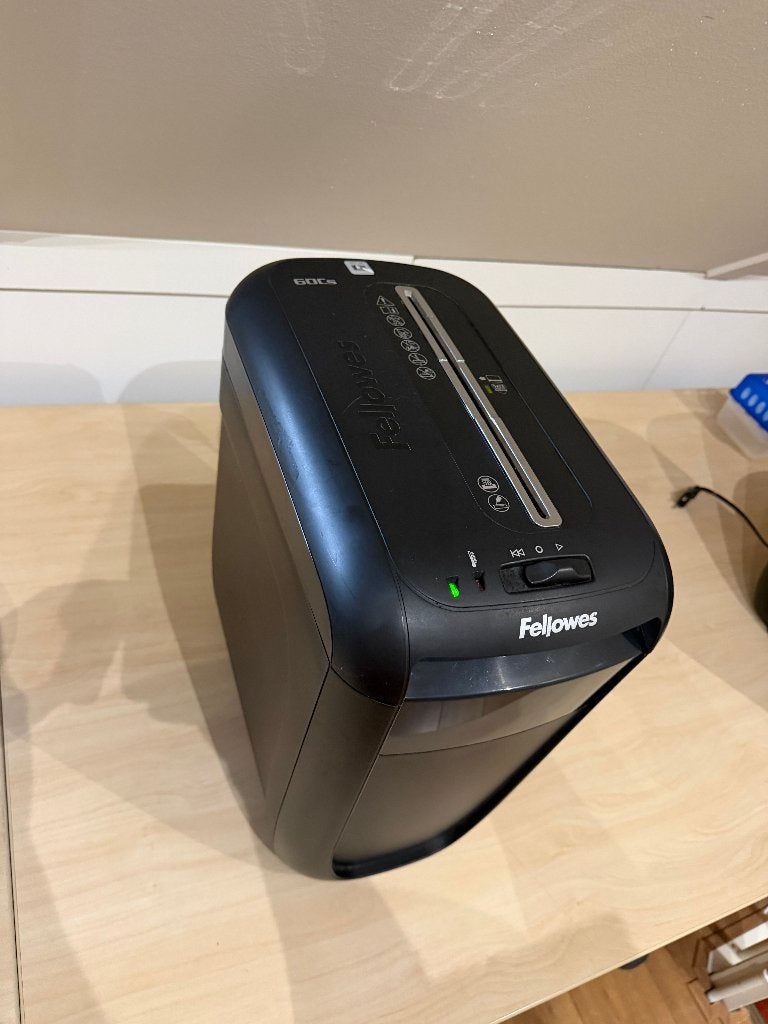 ✅ Fellowes Paper Powershred - Shredder 60CS, Ophalen of Verzenden, Zo goed als nieuw
