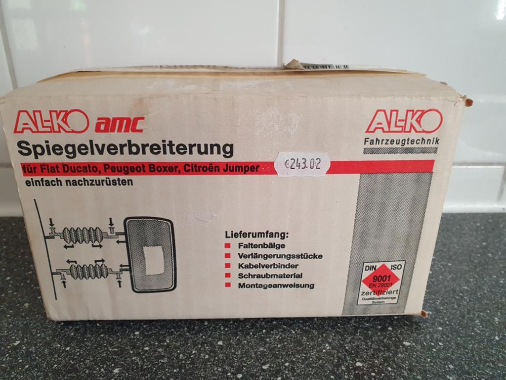 Nieuwe Alko spiegelverbreders Fiat Ducato 2000-2002, Auto-onderdelen, Spiegels, Ophalen of Verzenden, Nieuw, Fiat