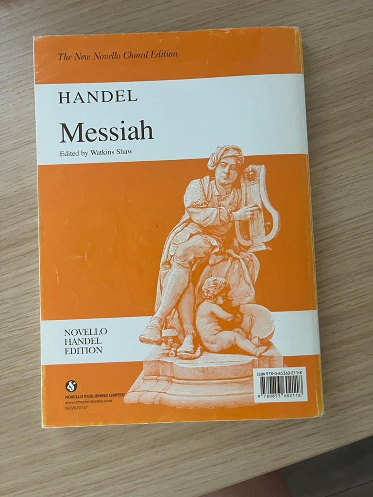 Handel Messiah - The New Novello Choral Edition, Ophalen of Verzenden, Gelezen, Genre of Stijl