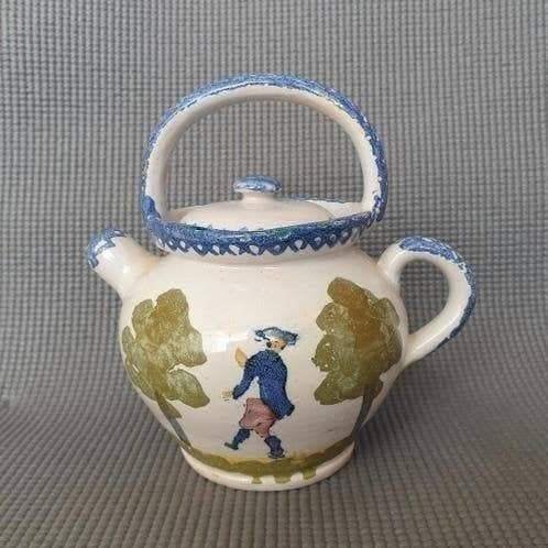 Antieke ca. 19e eeuwse theepot uit Charolles Frankrijk, Antiek en Kunst, Ophalen of Verzenden