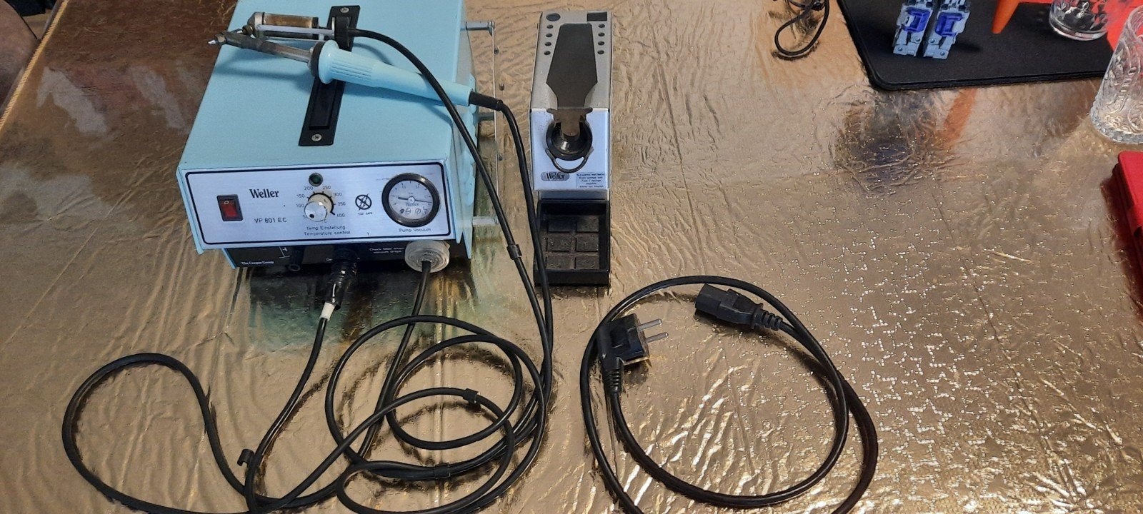 Weller VP 801 EC desoldeerstation - Vacuüm te laag., Ophalen of Verzenden