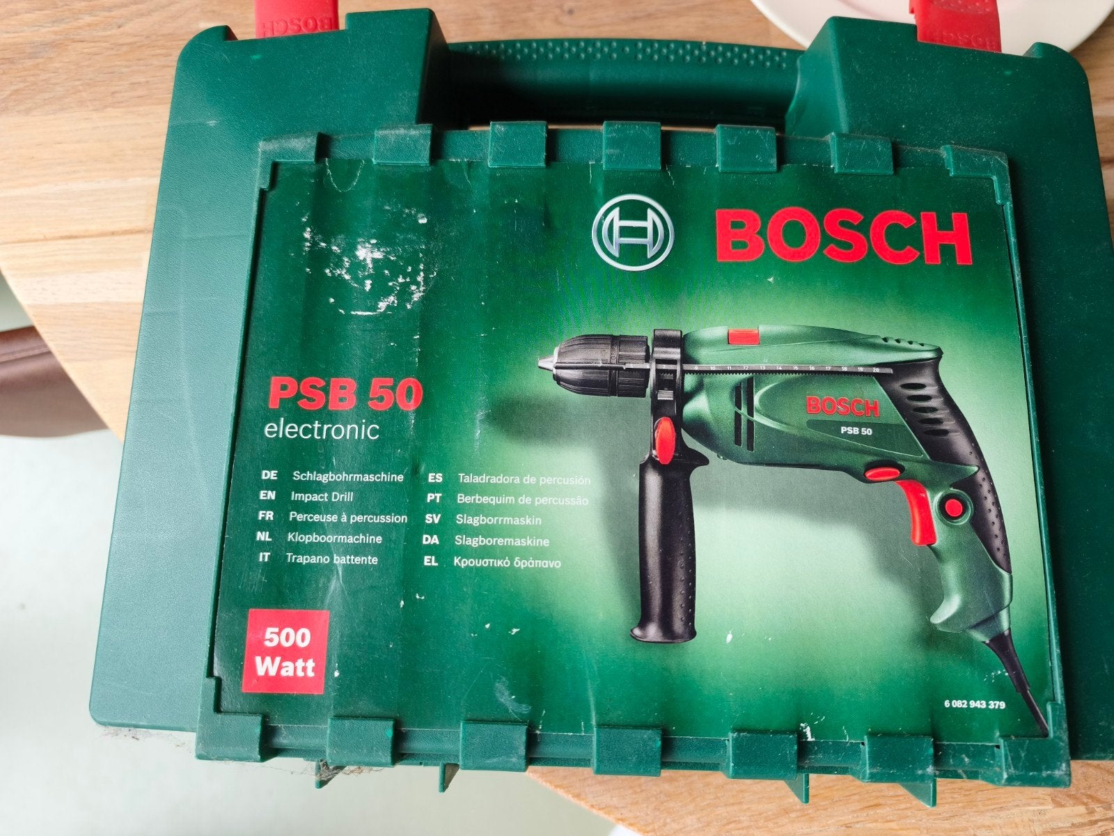 Bosch PSB 50 Klopboormachine - 500 Watt, Doe-het-zelf en Verbouw, Gereedschap | Boormachines, Boormachine, Gebruikt, Ophalen of Verzenden