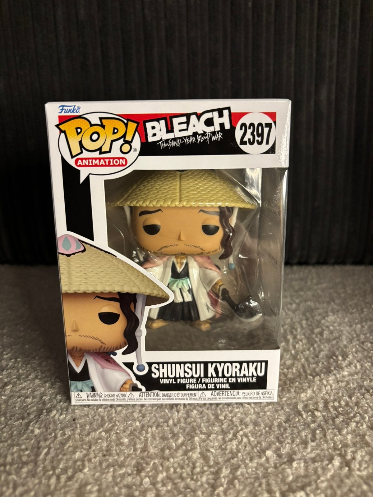 Funko Pop Bleach Shunsui Kyoraku 2397, Nieuw, Ophalen of Verzenden, 2802 Wetmore Ave Everett, WA 98201 USA, Support@funko.com