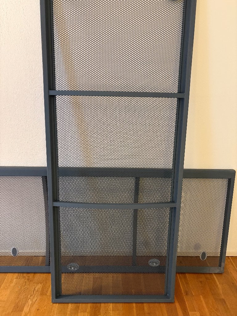 twee prima Auping spiralen te koop met Auping draagpoten, Ophalen, Gebruikt, 90 cm, Eenpersoons