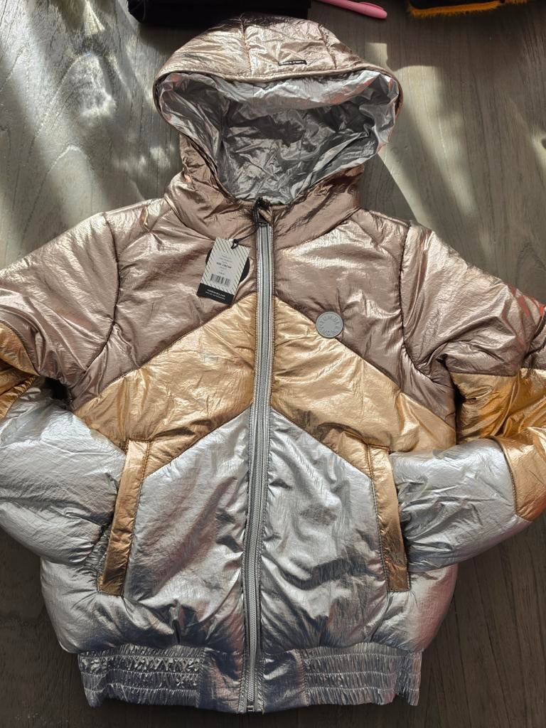 Nieuwe Tumble 'n Dry meisjes jas metallic met fleecevoering, Tumble 'n Dry, Meisje, Nieuw, Ophalen of Verzenden