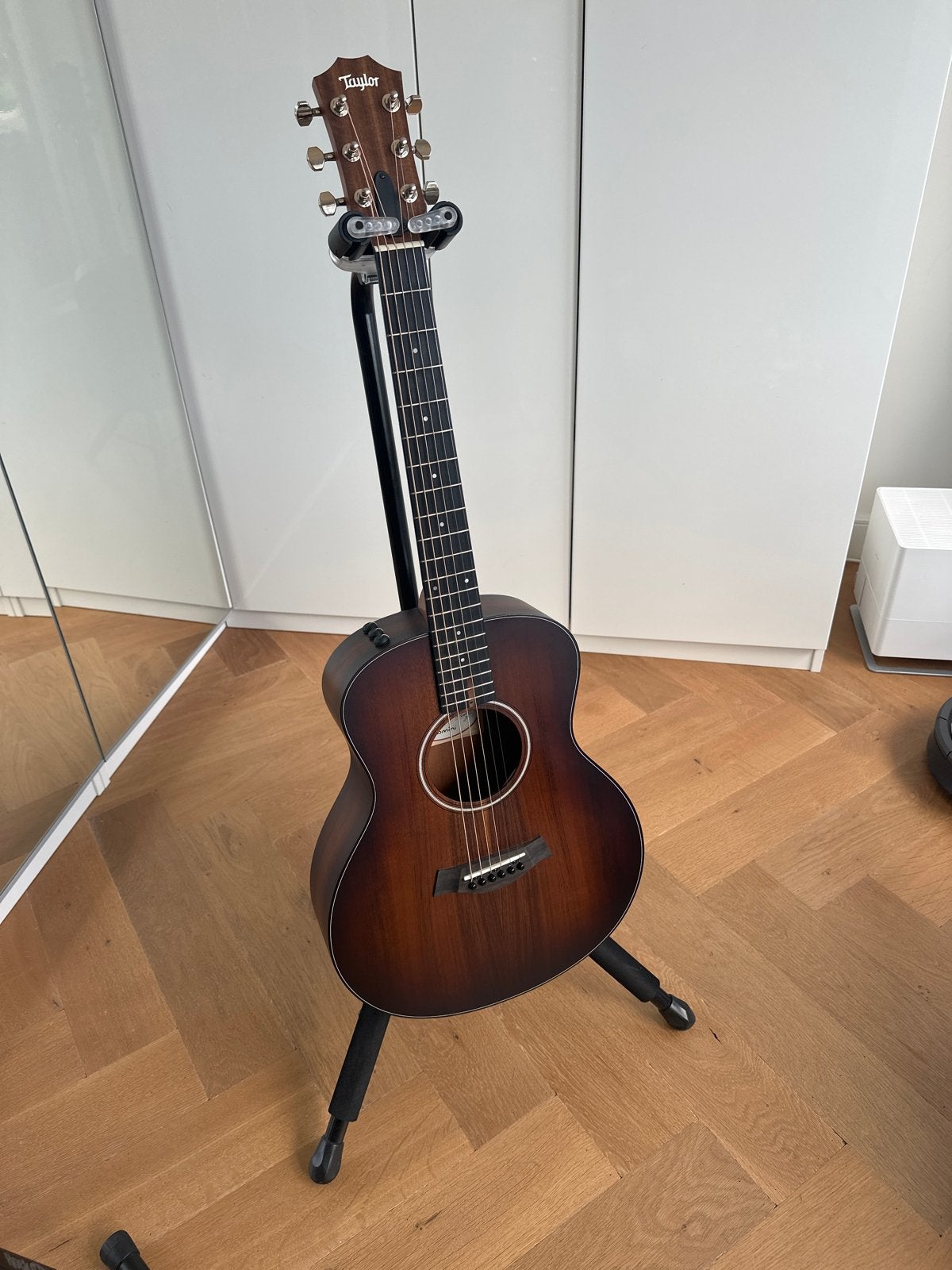 Taylor GS Mini-e Koa PLUS akoestische gitaar, Muziek en Instrumenten, Ophalen of Verzenden, Zo goed als nieuw, Western- of Steelstringgitaar