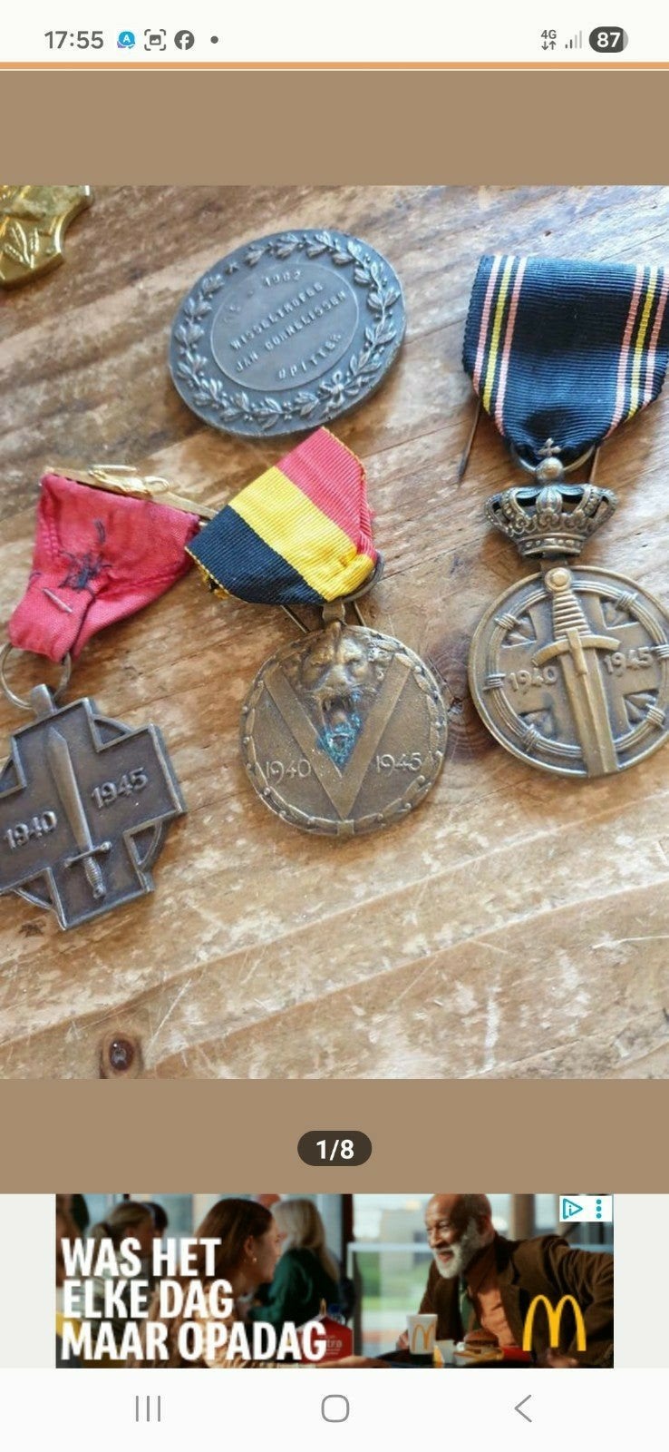 Verschillende medailles ,doe een goed bod !!, Ophalen of Verzenden, Overige materialen
