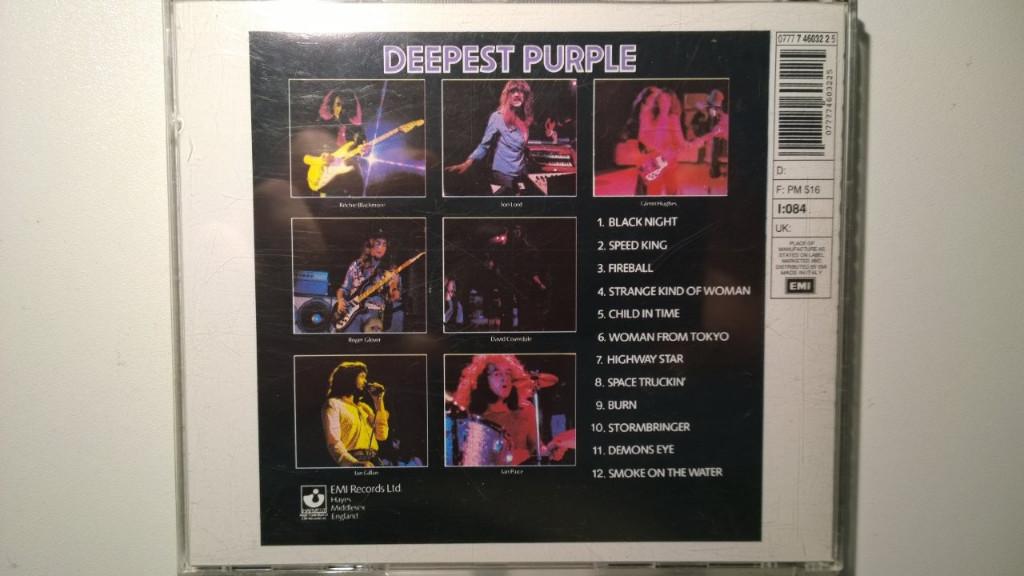 Deep Purple - Deepest Purple The Very Best Of Deep Purple, Ophalen of Verzenden, Zo goed als nieuw
