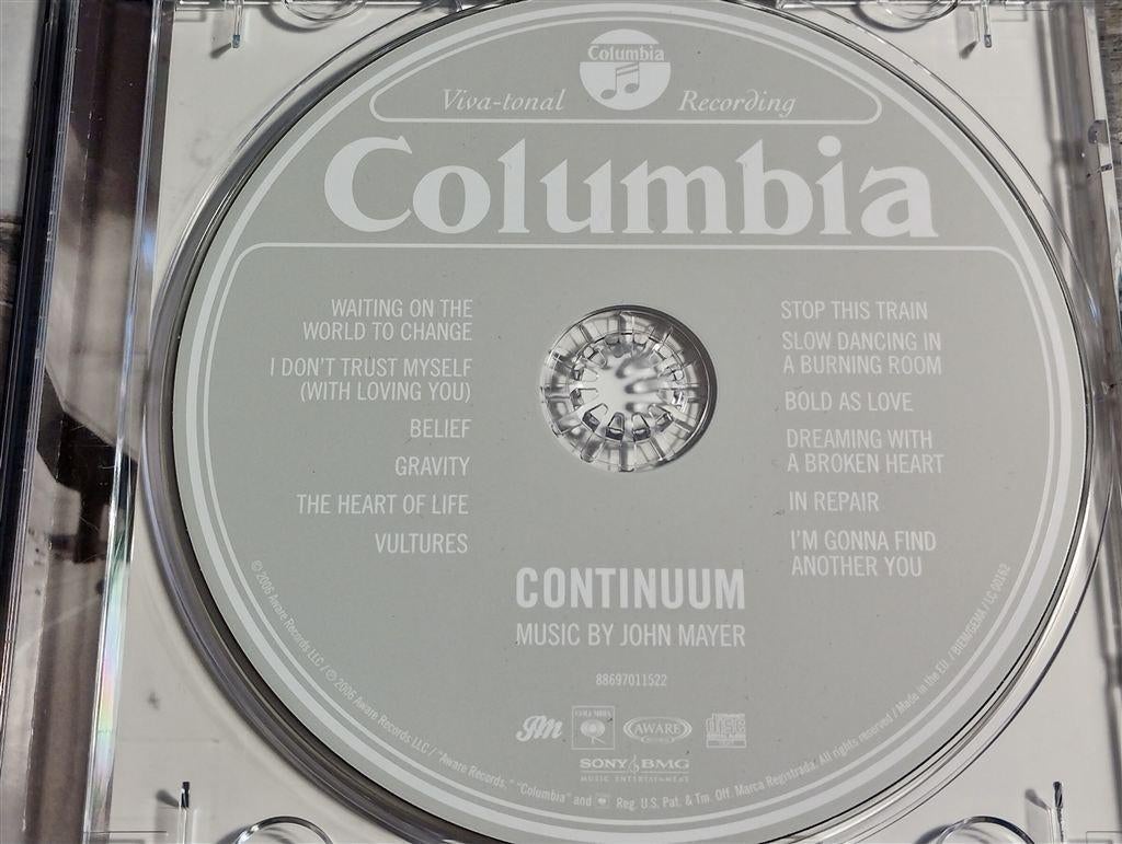 John Mayer - Continuum, Ophalen of Verzenden, Zo goed als nieuw