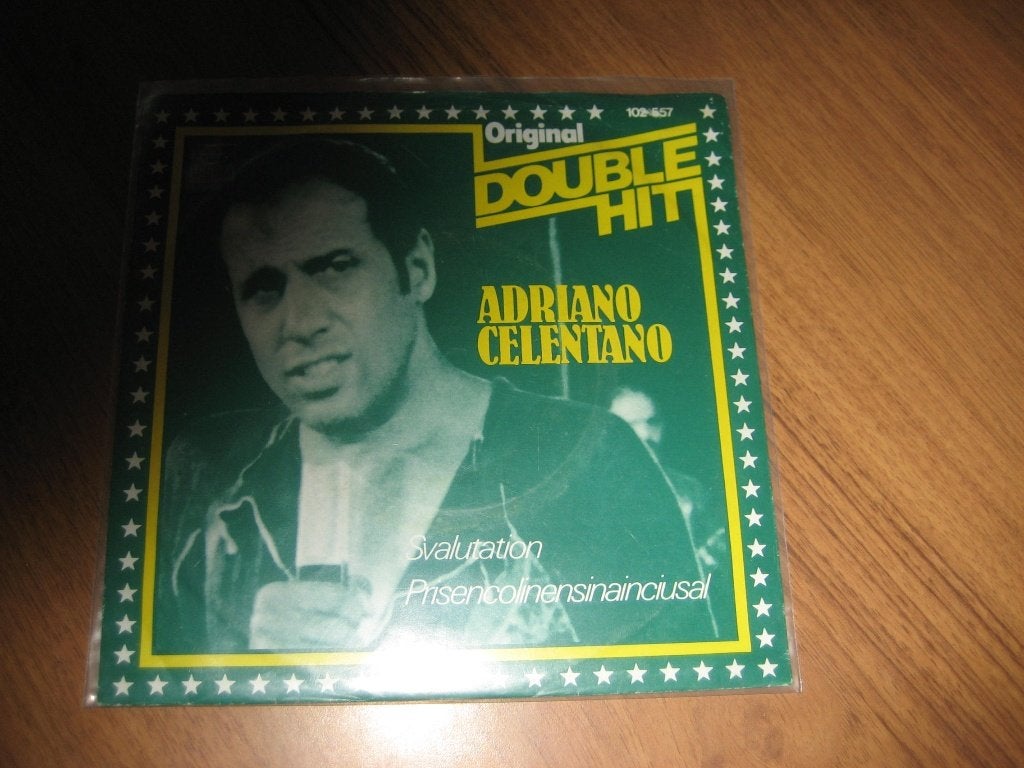 Adriano celentano jukebox dubbelhit, Cd's en Dvd's, Ophalen of Verzenden, Zo goed als nieuw, 7 inch