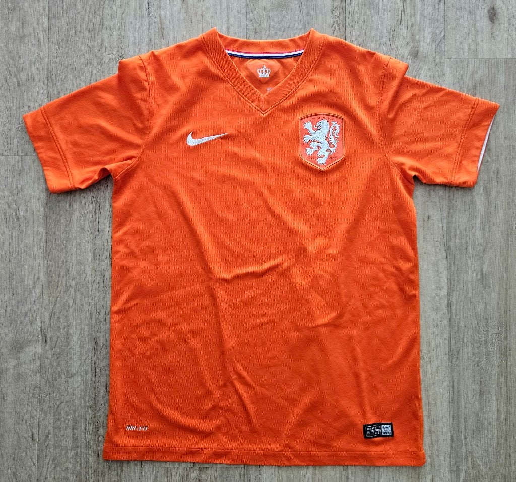WK 2014 voetbalshirt Nederlands elftal, Ophalen of Verzenden, Zo goed als nieuw, Overige binnenlandse clubs, Shirt