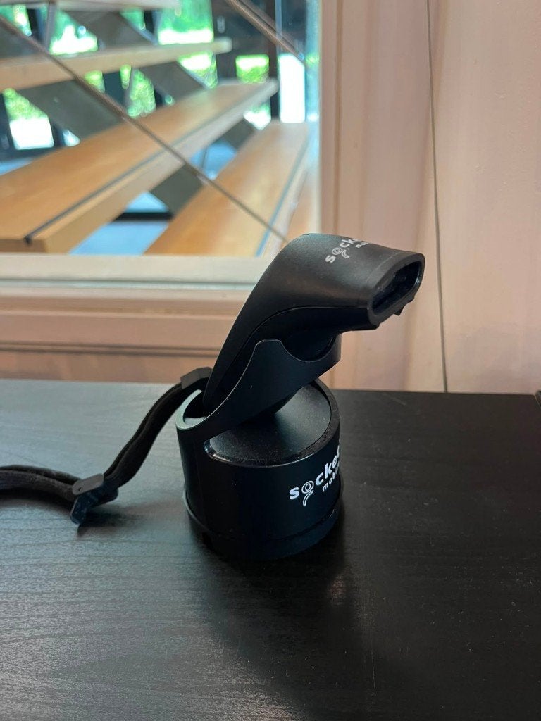 Socket Mobile Bluetooth Barcodescanner S720 + Charging Dock, Ophalen of Verzenden, Zo goed als nieuw, Barcodescanner, Socket Mobile