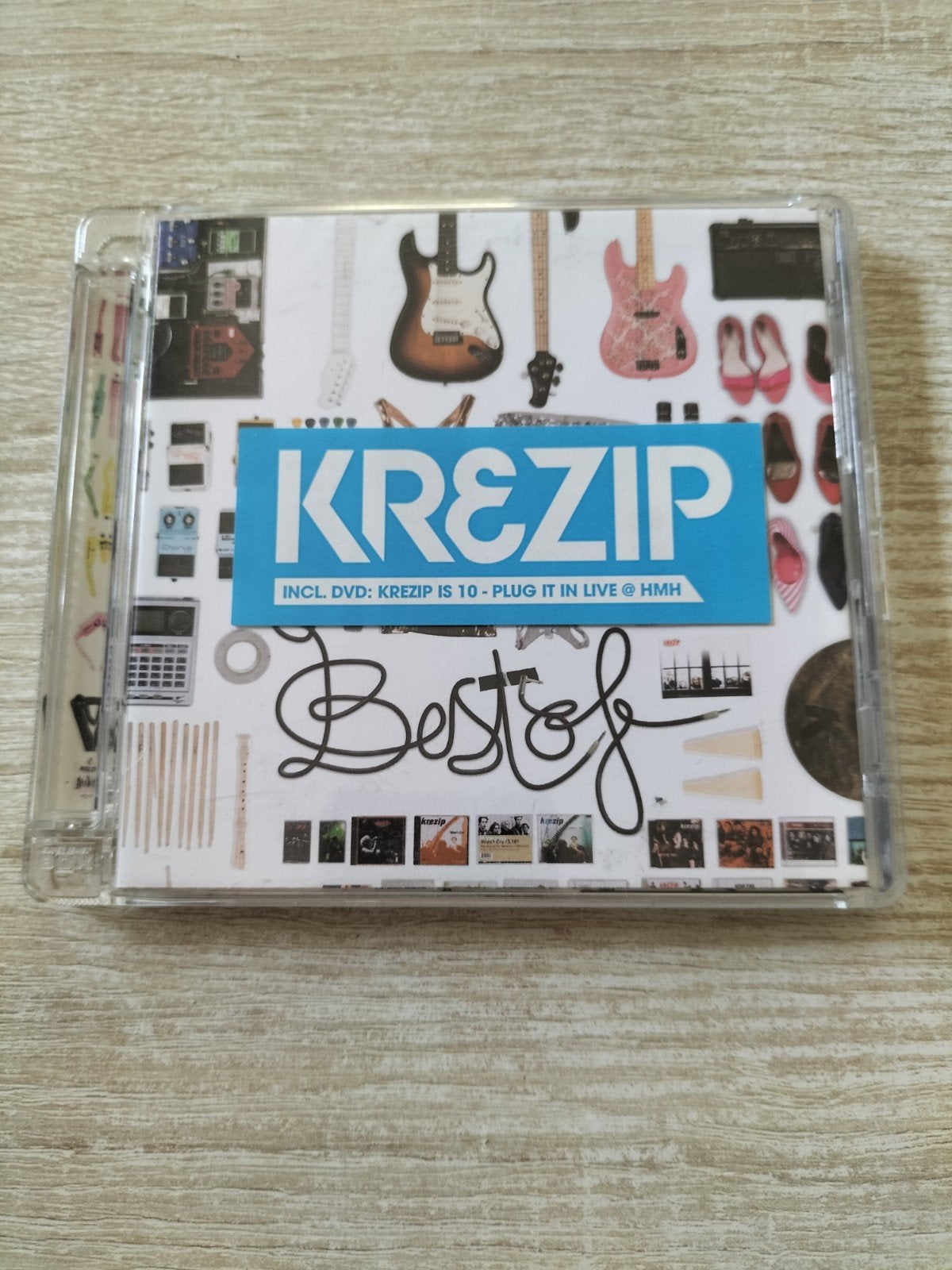 Krezip - best of cd + dvd set, Ophalen of Verzenden