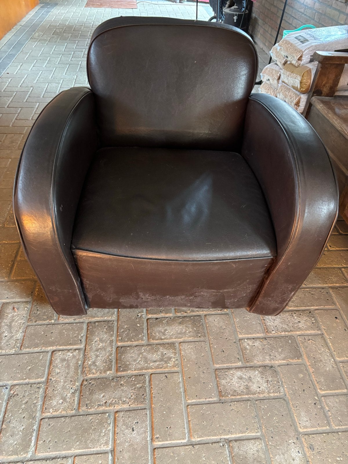 Natuzzi Zwart leren bankstel (2-zits en 3-zits) met fauteuil, Huis en Inrichting, Banken | Bankstellen, Ophalen, Gebruikt, Leer