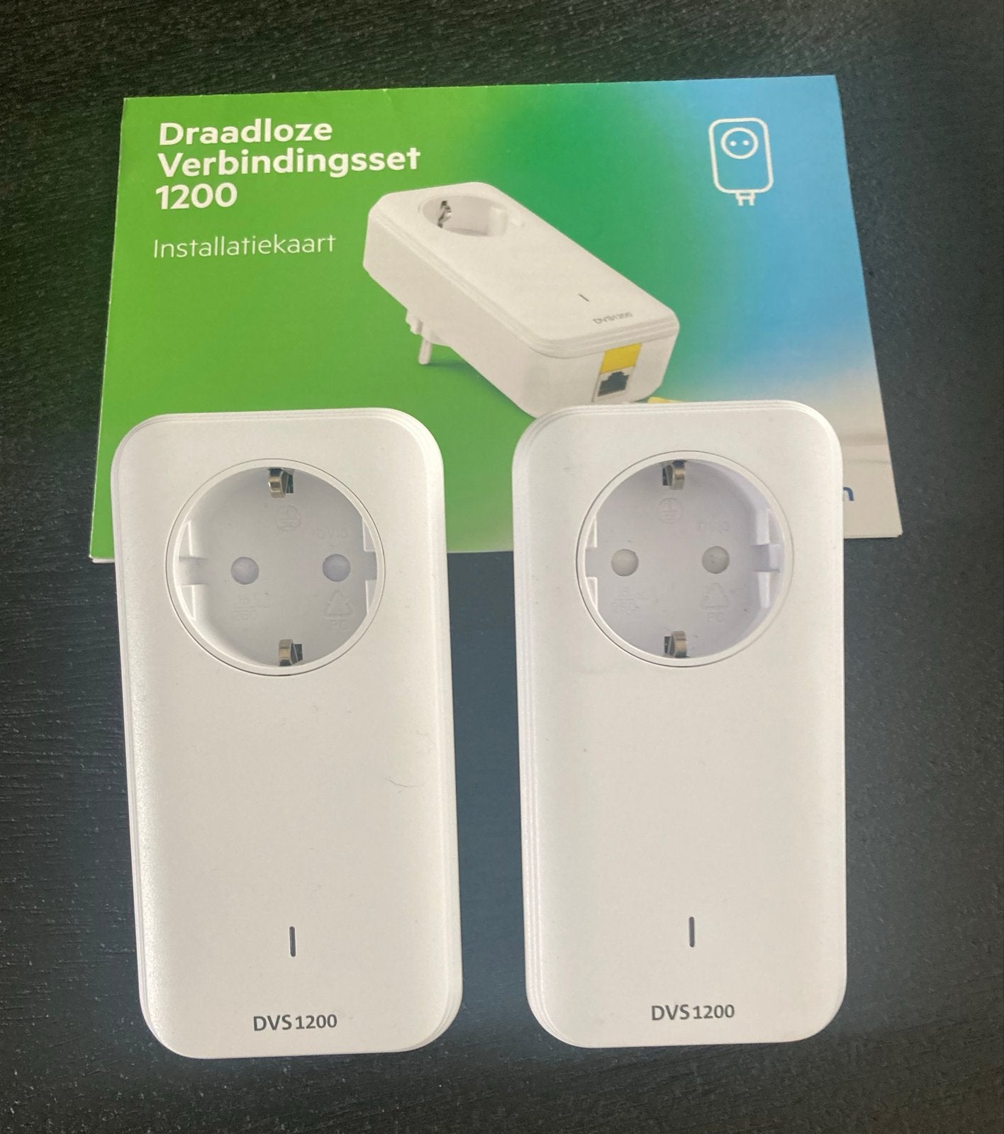 DVS 1200 verbindingsset voor internet en tv, Ophalen, Gebruikt