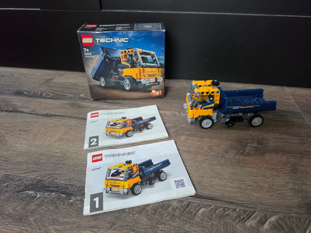 Lego 42147 Dump truck, Lego, Inclusief instructies, Ophalen of Verzenden, Zo goed als nieuw