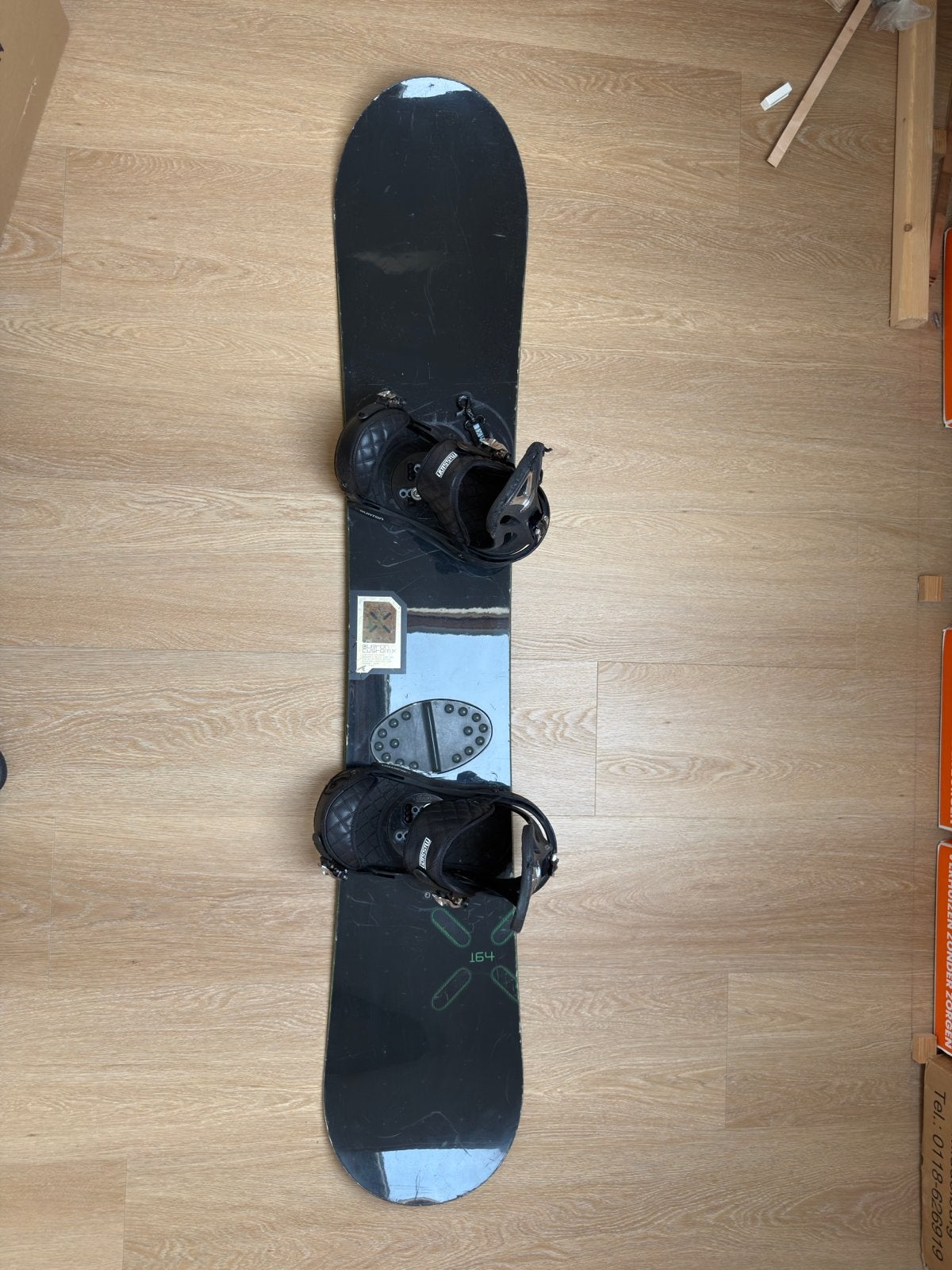 Burton Custom Snowboard 164 cm met Mission bindingen, Ophalen, Gebruikt, Board