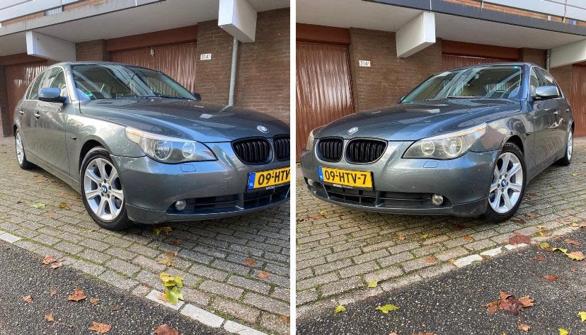 BMW 5-Serie 520i AUT e60 ,leder ,uitlaatklep met afstandsbe, Auto's, Achterwielaandrijving, Beige, Adaptive Cruise Control, Particulier