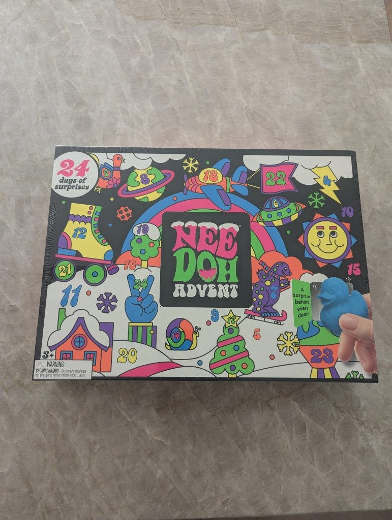 NeeDoh Advent Kalender 2026 - 24 Days of Squishmas, Ophalen of Verzenden, Nieuw, Jongen of Meisje