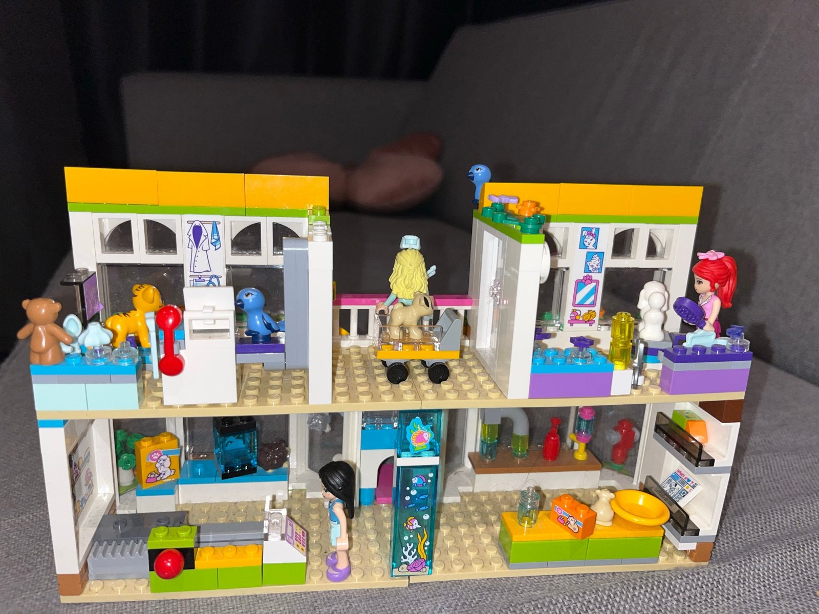 LEGO Friends set - Compleet en klaar om te spelen!, Ophalen of Verzenden, Gebruikt