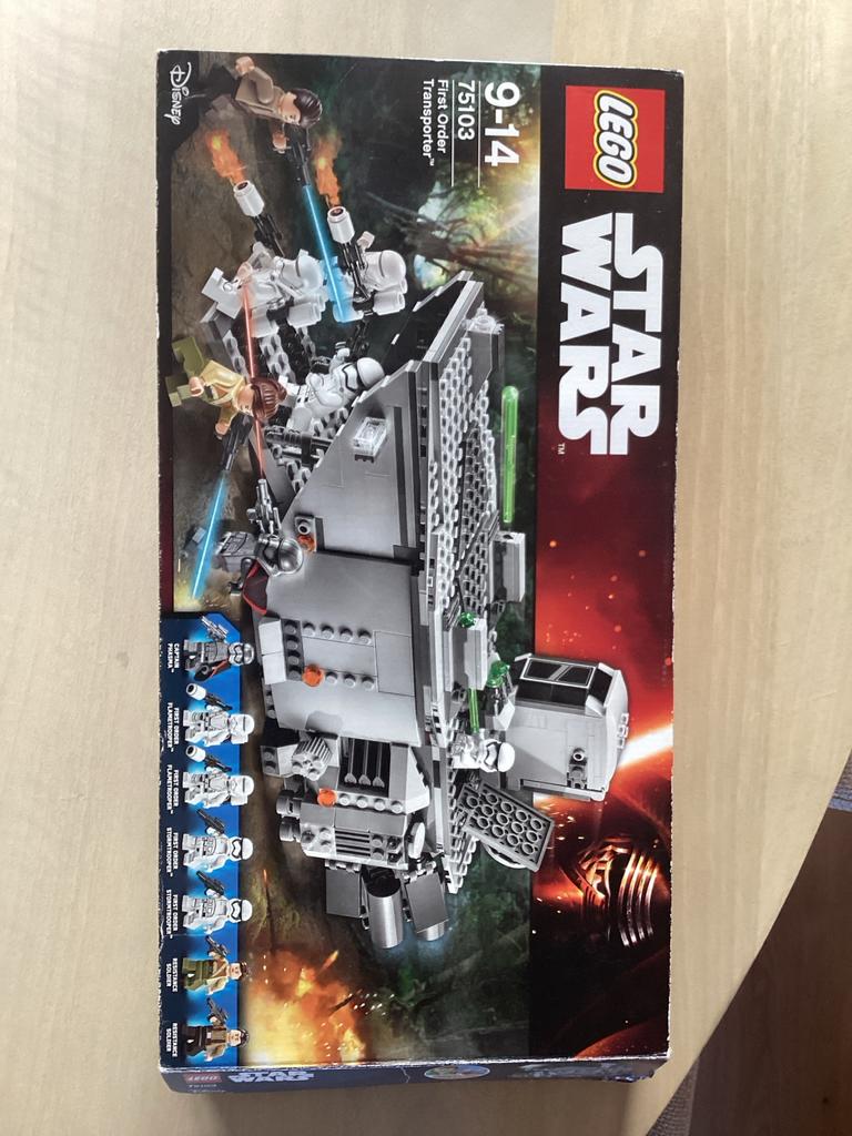 LEGO Star Wars 75103 First Order Transporter, Gebruikt, Star Wars, Lego, Ophalen of Verzenden