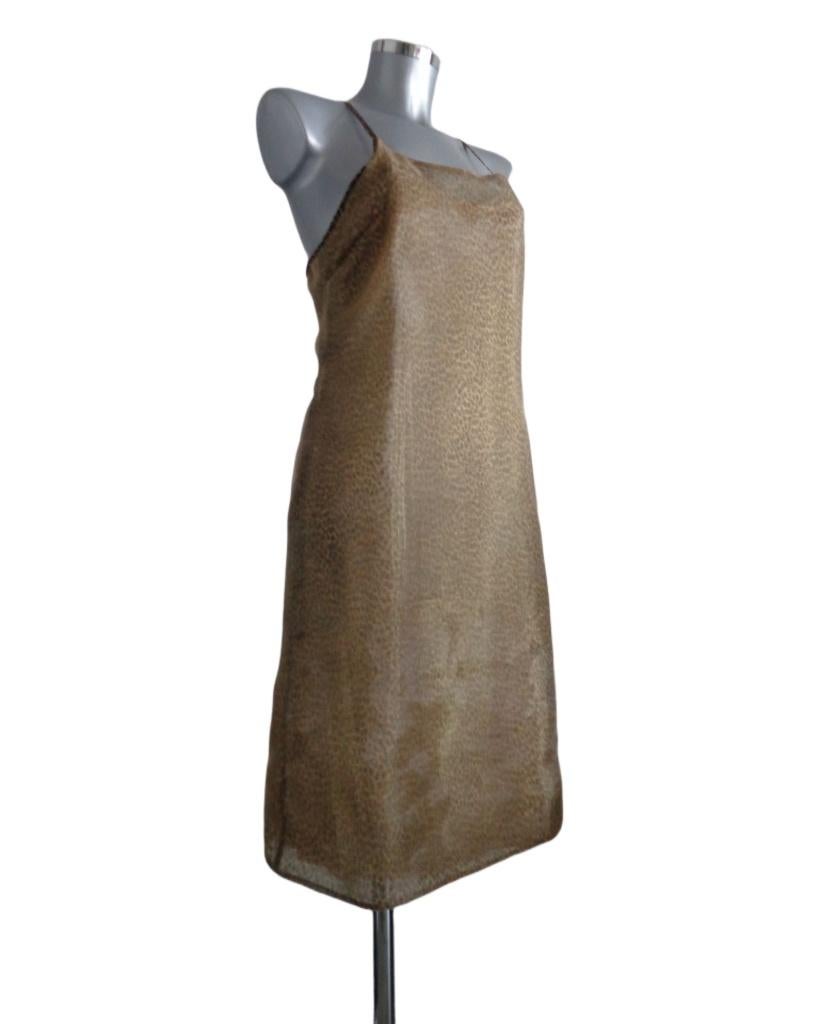 Strenesse, Gabrielle Strehle designer jurk, maat 38 NIEUW, Kleding | Dames, Jurken, Maat 38/40 (M), Bruin, Nieuw, Ophalen of Verzenden