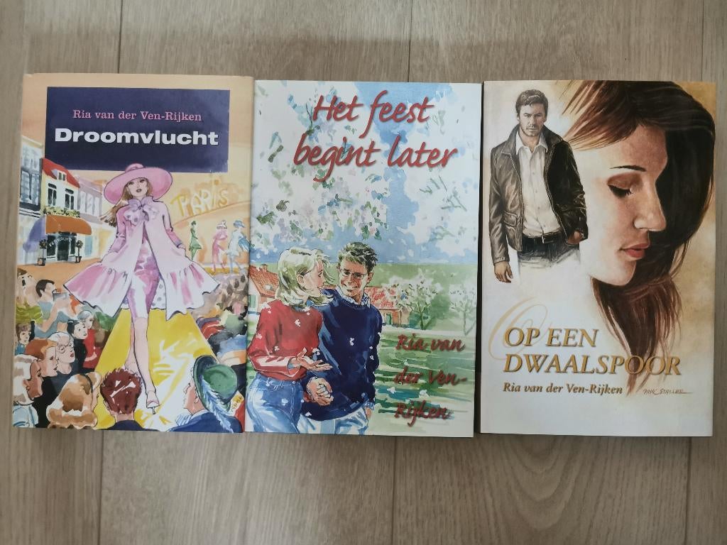282... 4 x Ria van der Ven Rijken, Ophalen of Verzenden