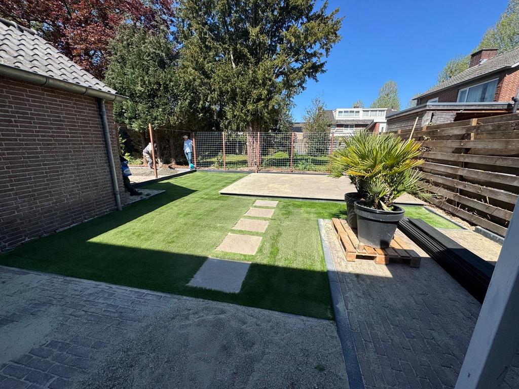 Kunstgras 45 mm - Perfect voor in de tuin (3,40 x 4,20m), Tuin en Terras, Gras en Kunstgras, Ophalen, Nieuw, 10 tot 20 m², Kunstgras