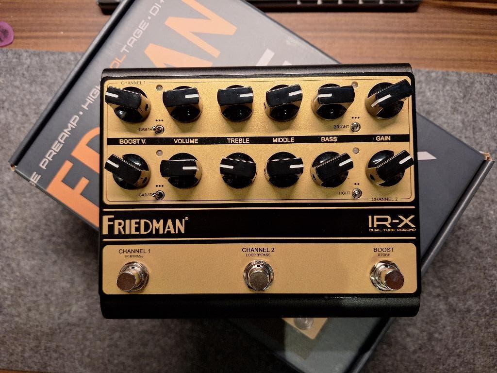 Friedman IR-X Buizen Preamp Pedaal, Muziek en Instrumenten, Verzenden, Zo goed als nieuw, Distortion, Overdrive of Fuzz