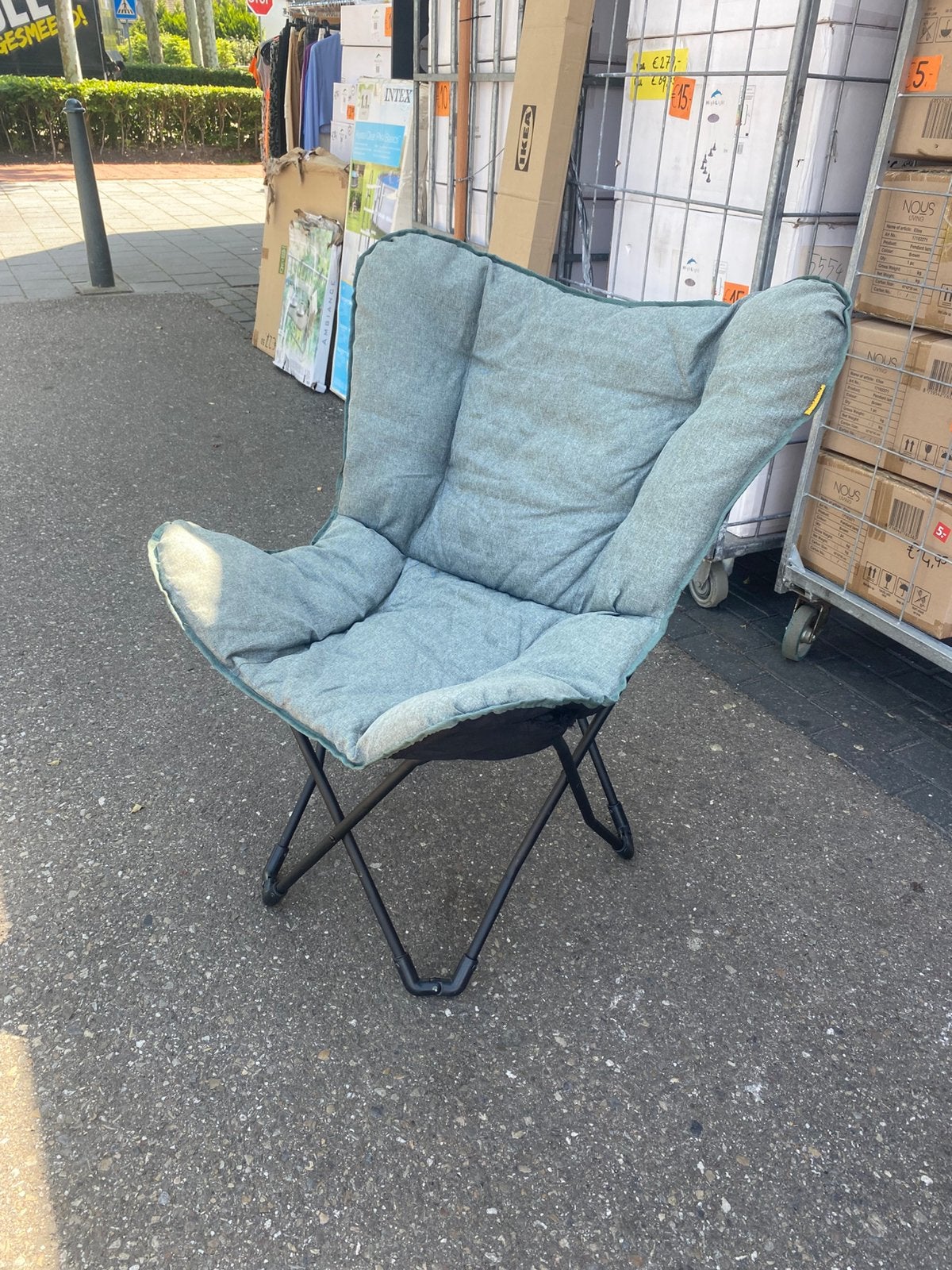 Bo camp himrod van €90,- NU €45,-, Ophalen, Nieuw, Campingstoel