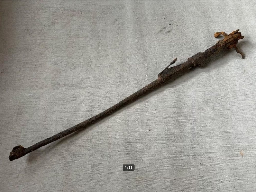 wo1 - Duitse karabine 98a - k98a relic - bovo inert, Verzamelen, Ophalen of Verzenden, Landmacht, Duitsland, Hulzen of Bodemvondsten