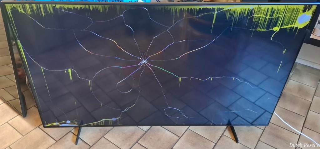 2x 65 inch LG en Samsung tv defect., Ophalen, LED, 50 Hz, 100 cm of meer