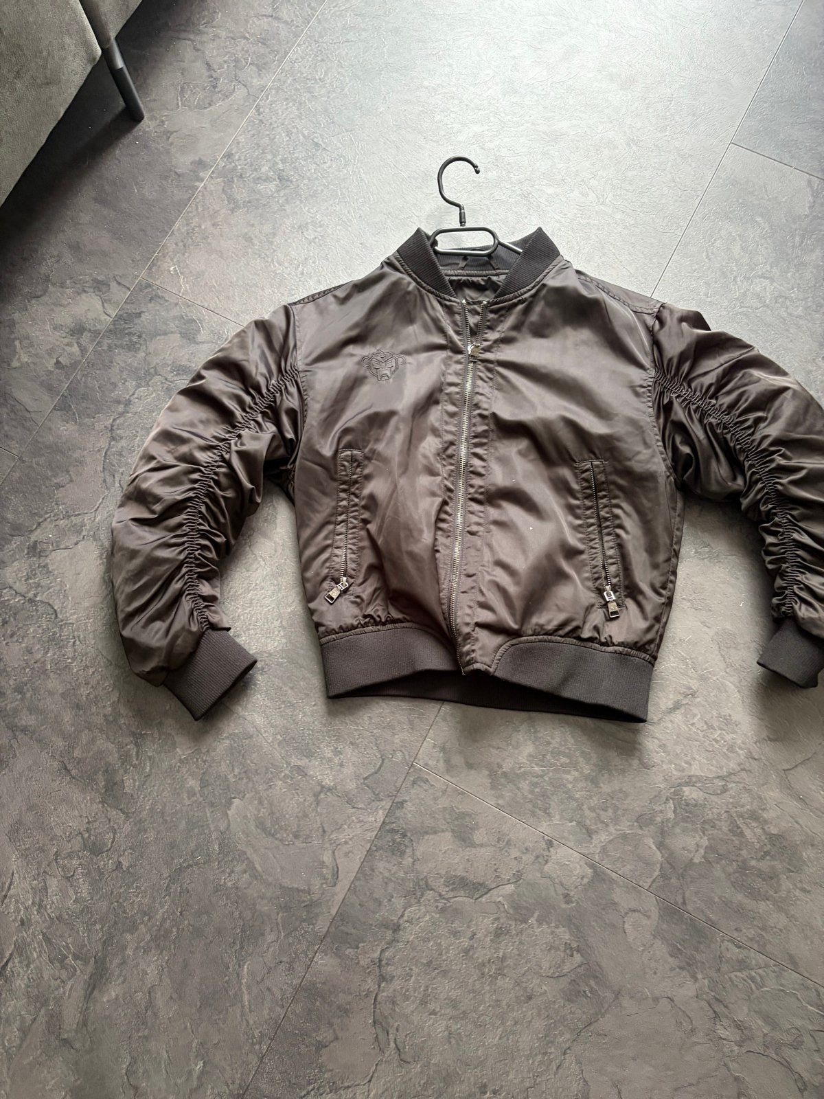 Sportief dames jasje maat S/M, Ophalen, Gedragen, Maat 36 (S), Zwart