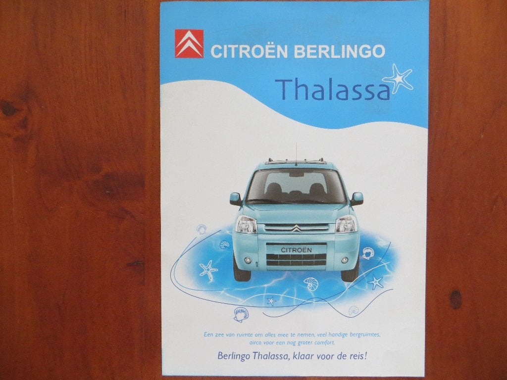 Actiemodel: Citroën Berlingo Thalassa, Ophalen of Verzenden, Nieuw, Citroën