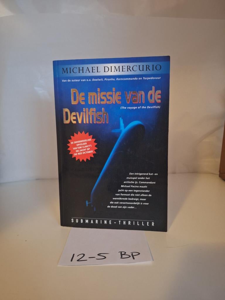De missie van de Devilfish - Michael DiMercurio, Ophalen of Verzenden, Gelezen, Michael DiMercurio, Europa overig