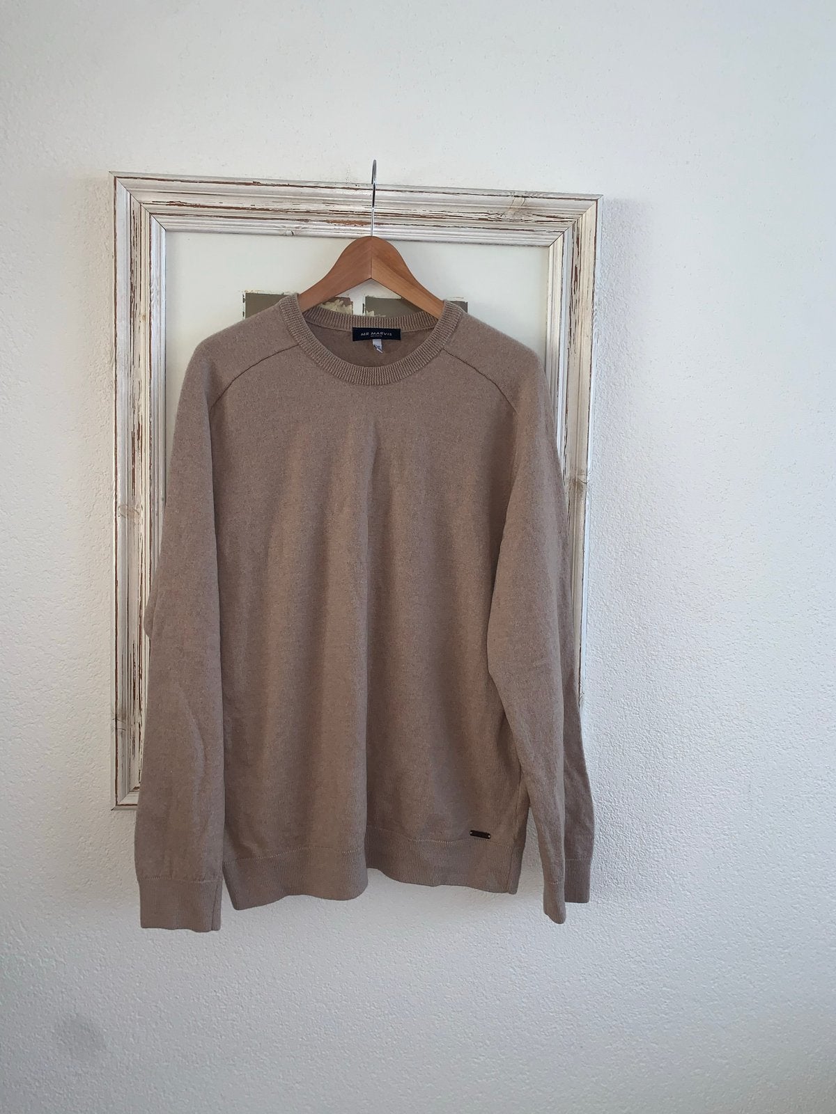 Mr Marvis Merino Trui - Zo goed als nieuw, Ophalen of Verzenden, Zo goed als nieuw, Overige maten, Beige