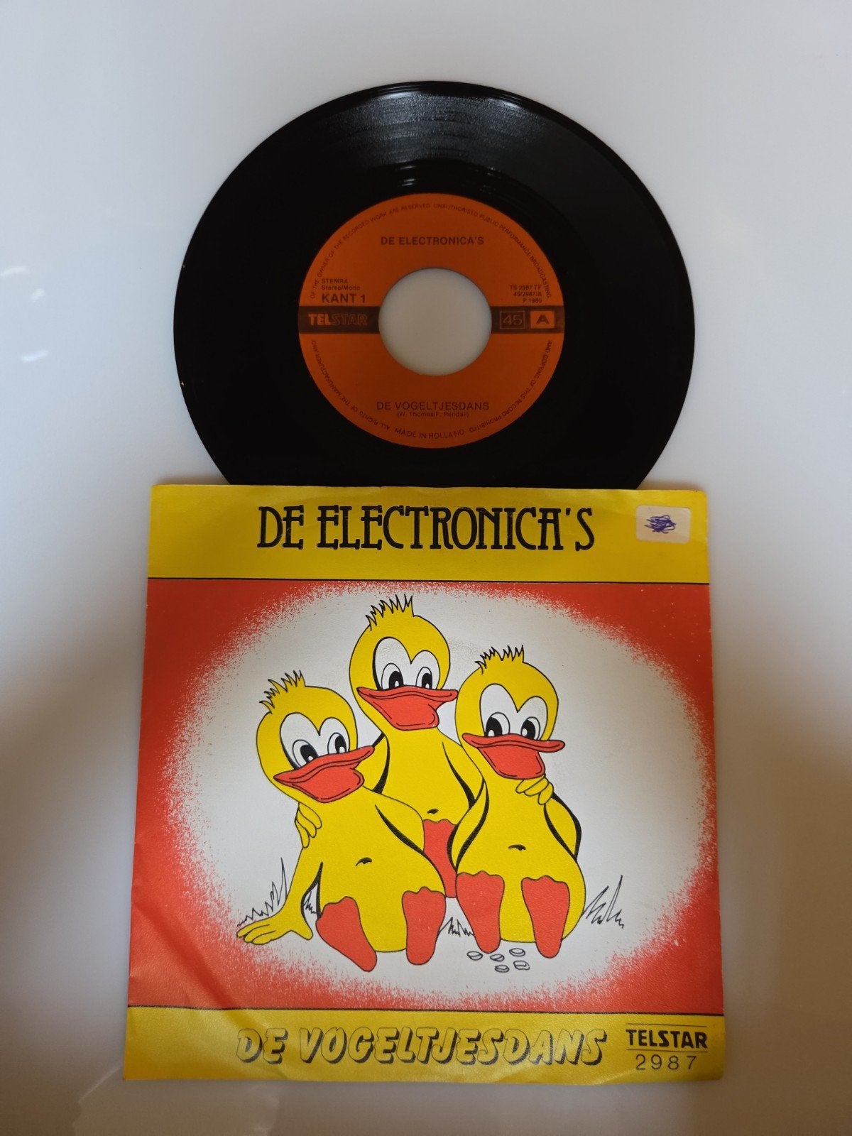 De Electronica's - De vogeltjesdans, Ophalen of Verzenden, Gebruikt, 7 inch, Nederlandstalig