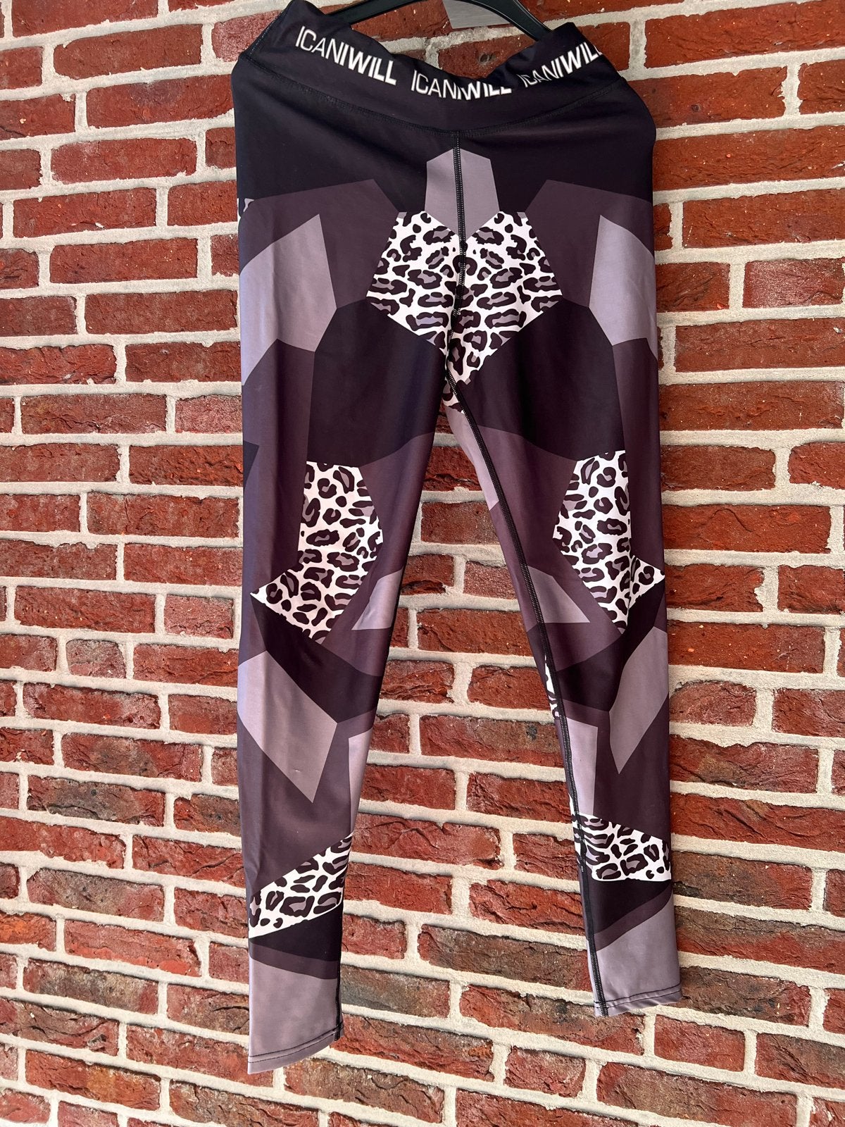 IcanIwill sportlegging met luipaardprint, maat XL, Kleding | Dames, Sportkleding, Maat 46/48 (XL) of groter, Meerkleurig, Verzenden